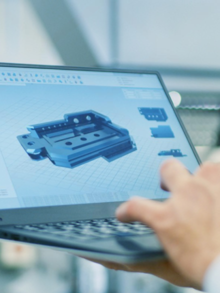 first page 3d cad modelling